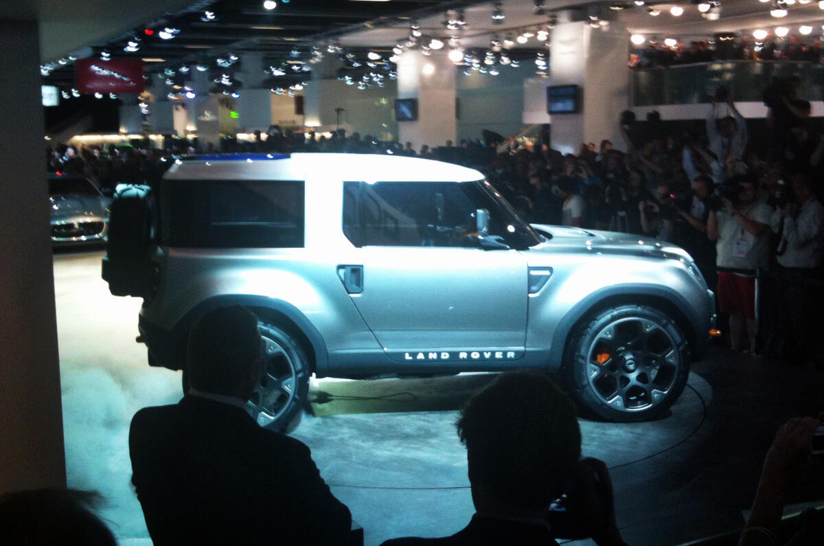 Frankfurt show: Land Rover Defender