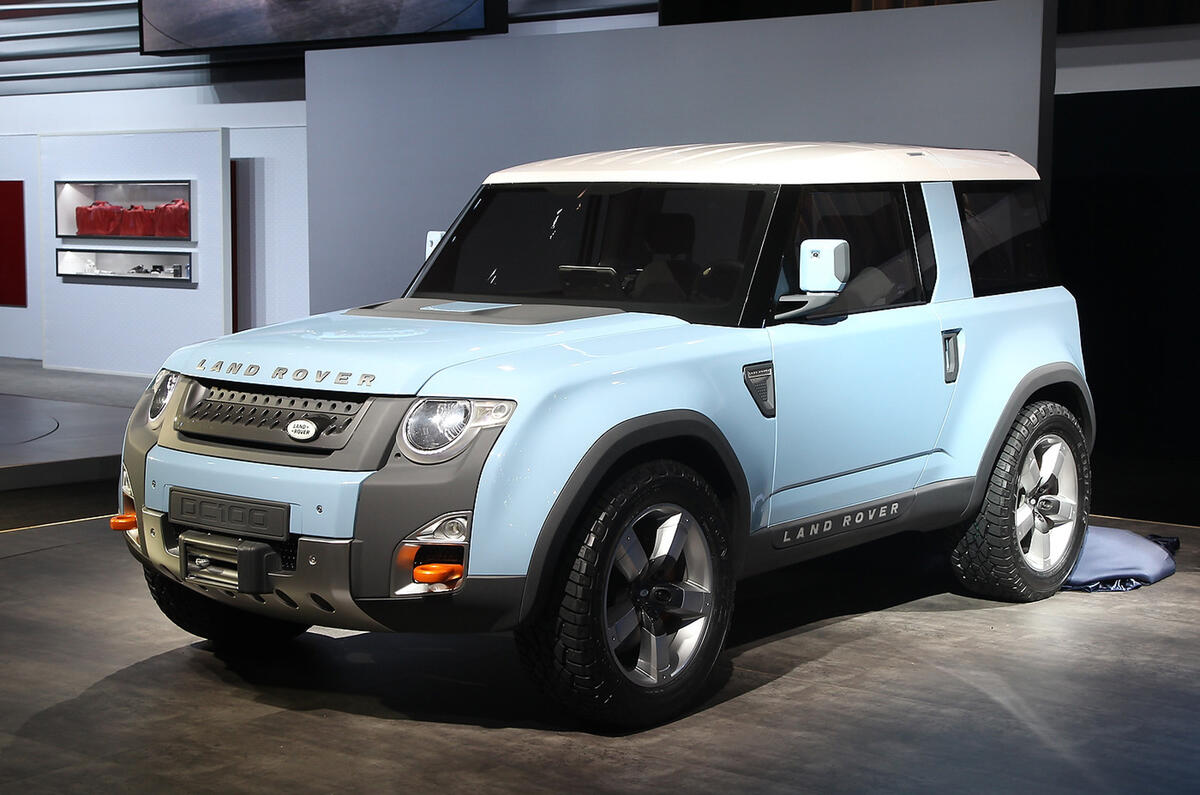 no title LA show: revised Defender concept