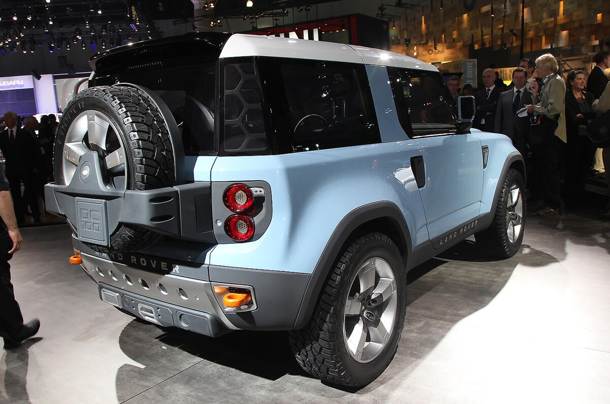 no title LA show: revised Defender concept