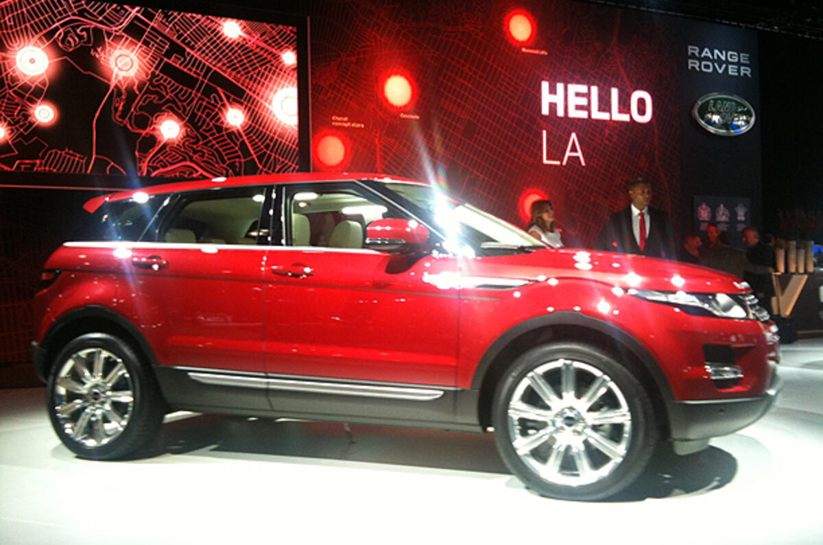 no title LA motor show: Range Rover Evoque 5dr