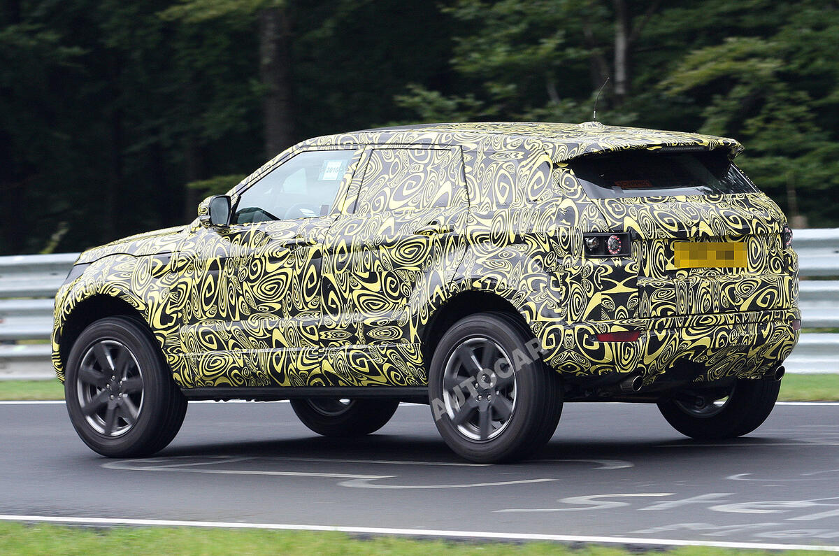 Range Rover Evoque 5dr - new pics