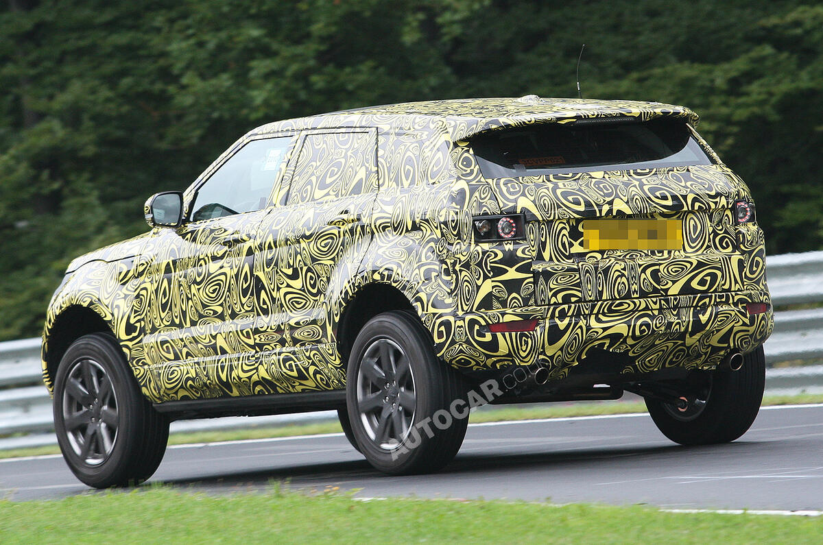 Range Rover Evoque 5dr - new pics