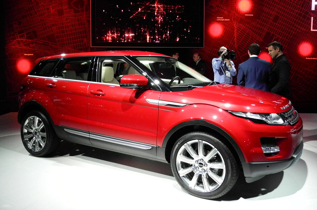no title LA motor show: Range Rover Evoque 5dr