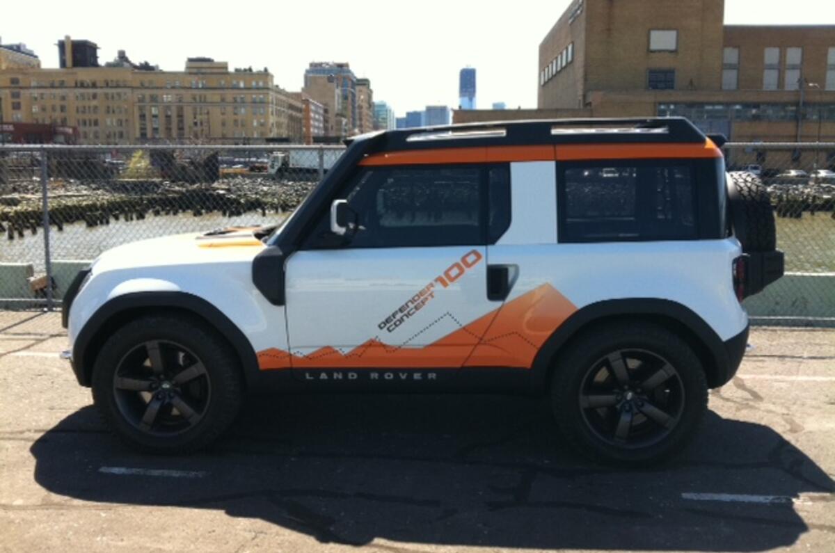 no title New York: Land Rover Defender