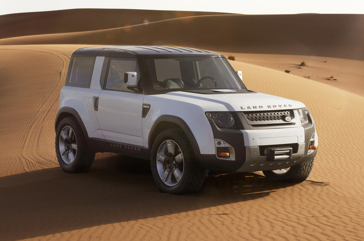 no title LA show: revised Defender concept