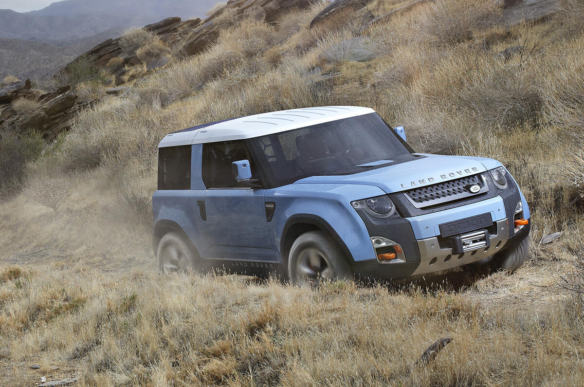 LA show: revised Defender concept 
