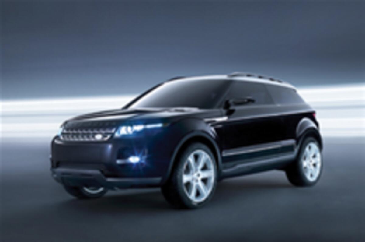 Range Rover LRX's 2010 launch