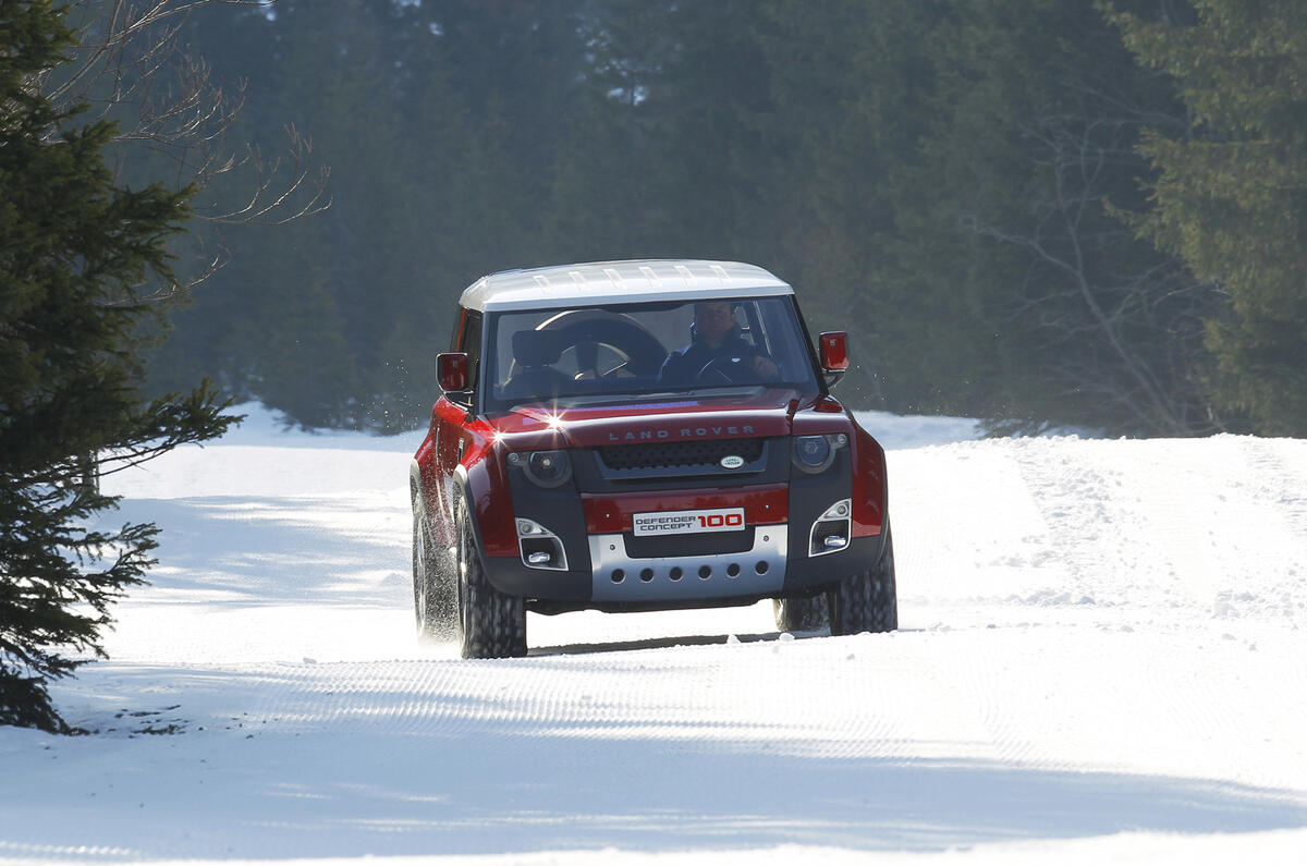 DC100 is new baby Land Rover