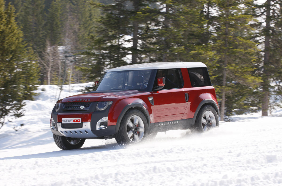 DC100 is new baby Land Rover