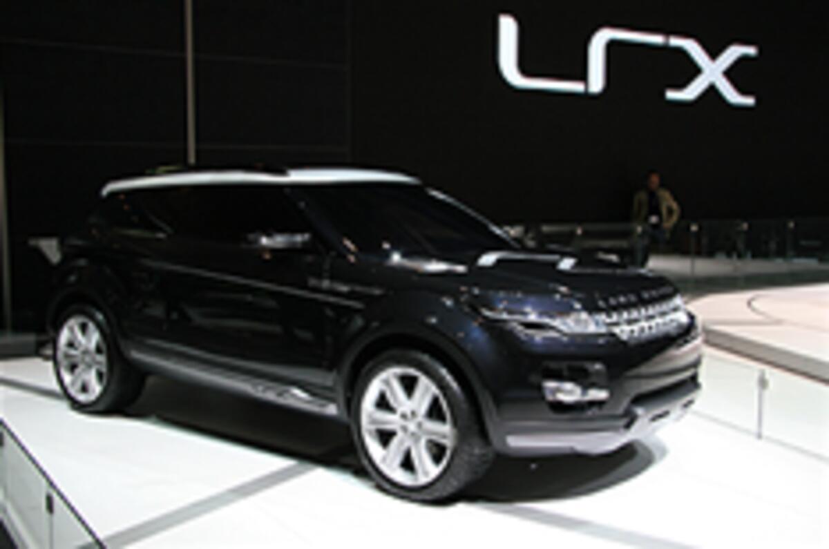 Updated: Land Rover LRX Black