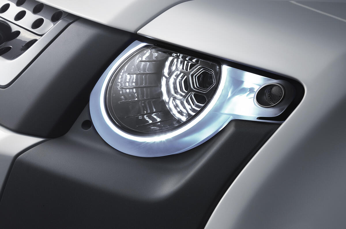 no title Frankfurt show: Shock new Defender