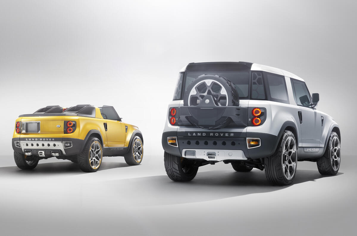 no title Frankfurt show: Shock new Defender