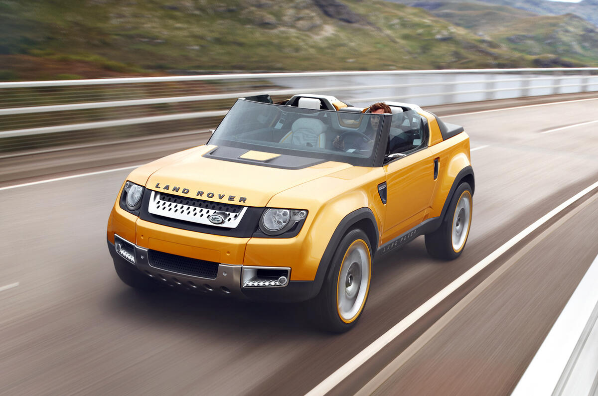 no title Frankfurt show: Shock new Defender