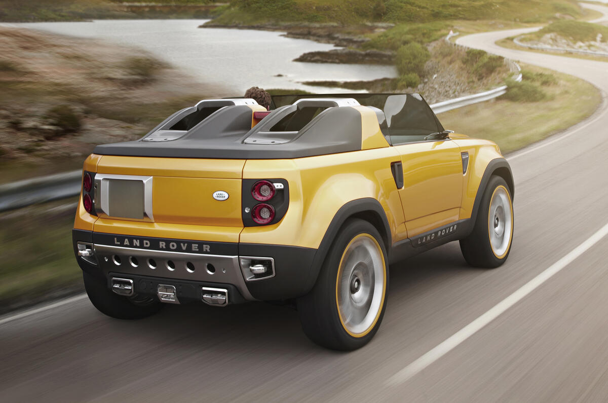 no title Frankfurt show: Shock new Defender