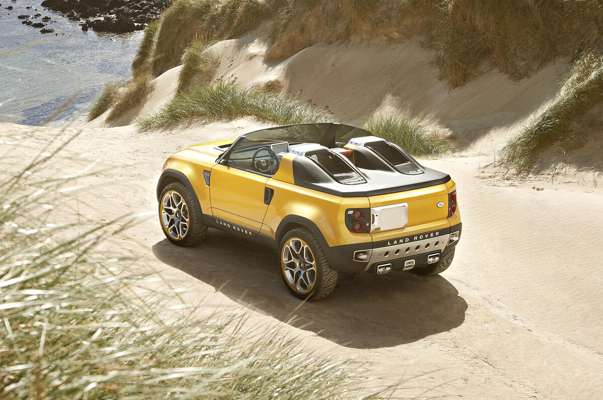 no title Frankfurt show: Shock new Defender