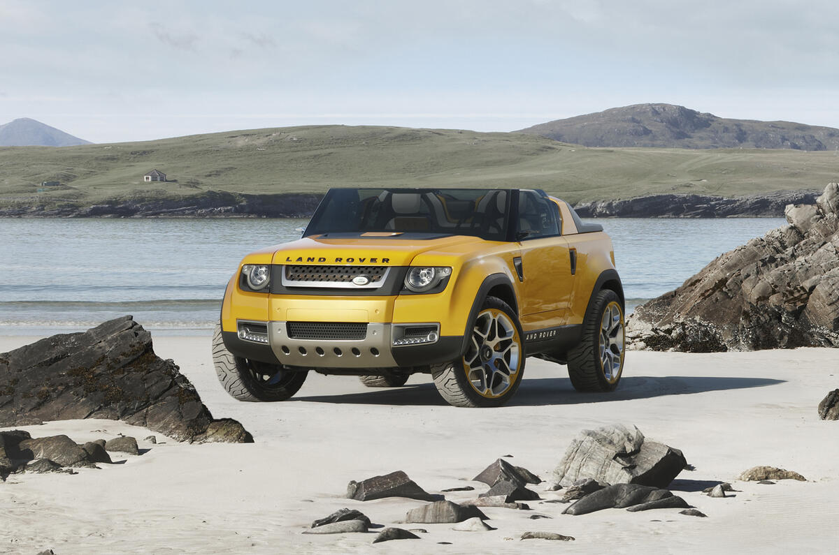 no title Frankfurt show: Shock new Defender