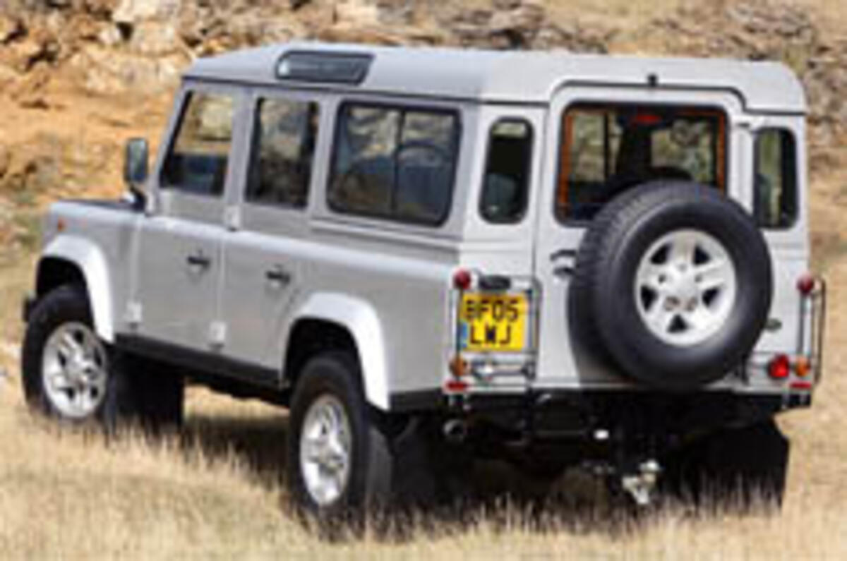 Land Rover Defends until 2010