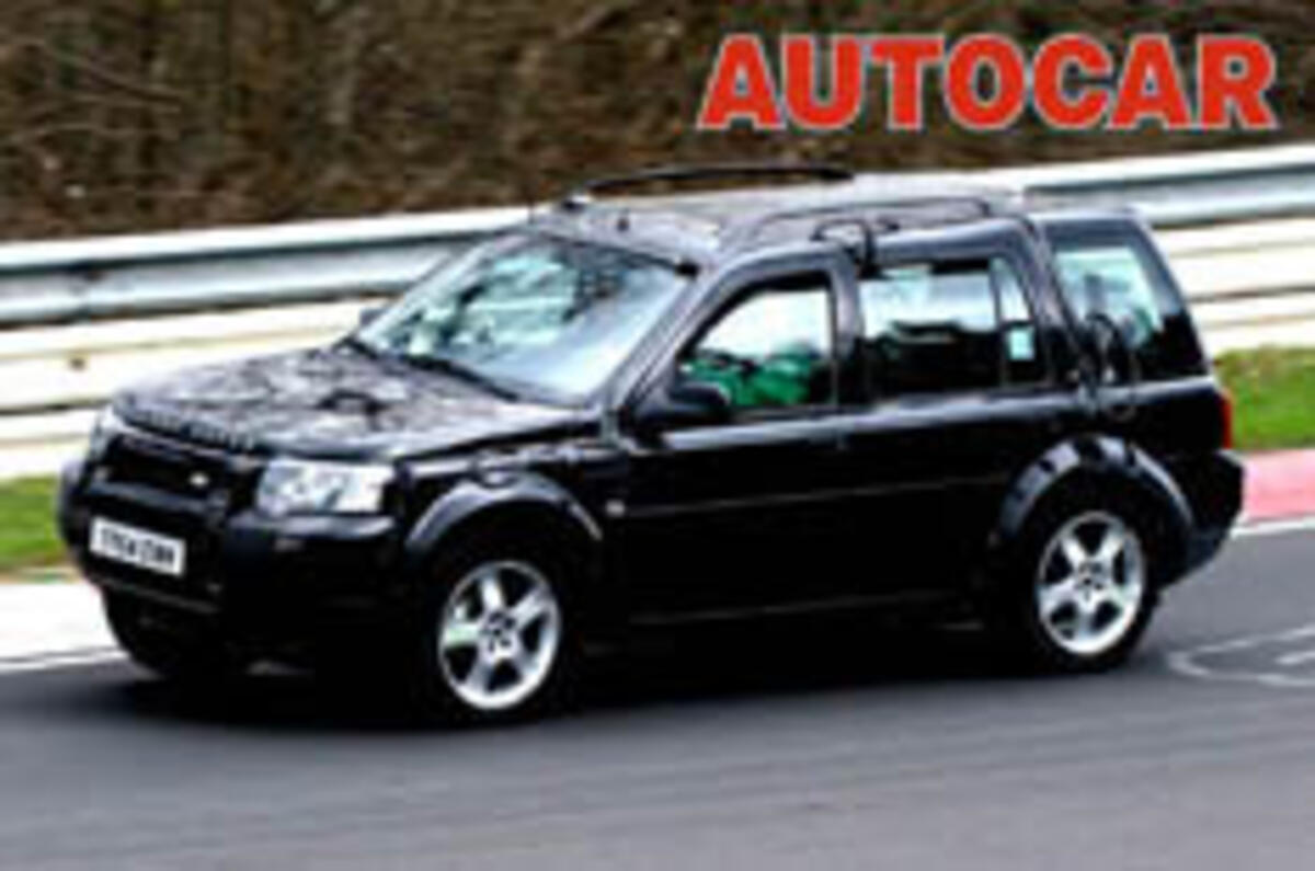 Is Freelander set for 2006?