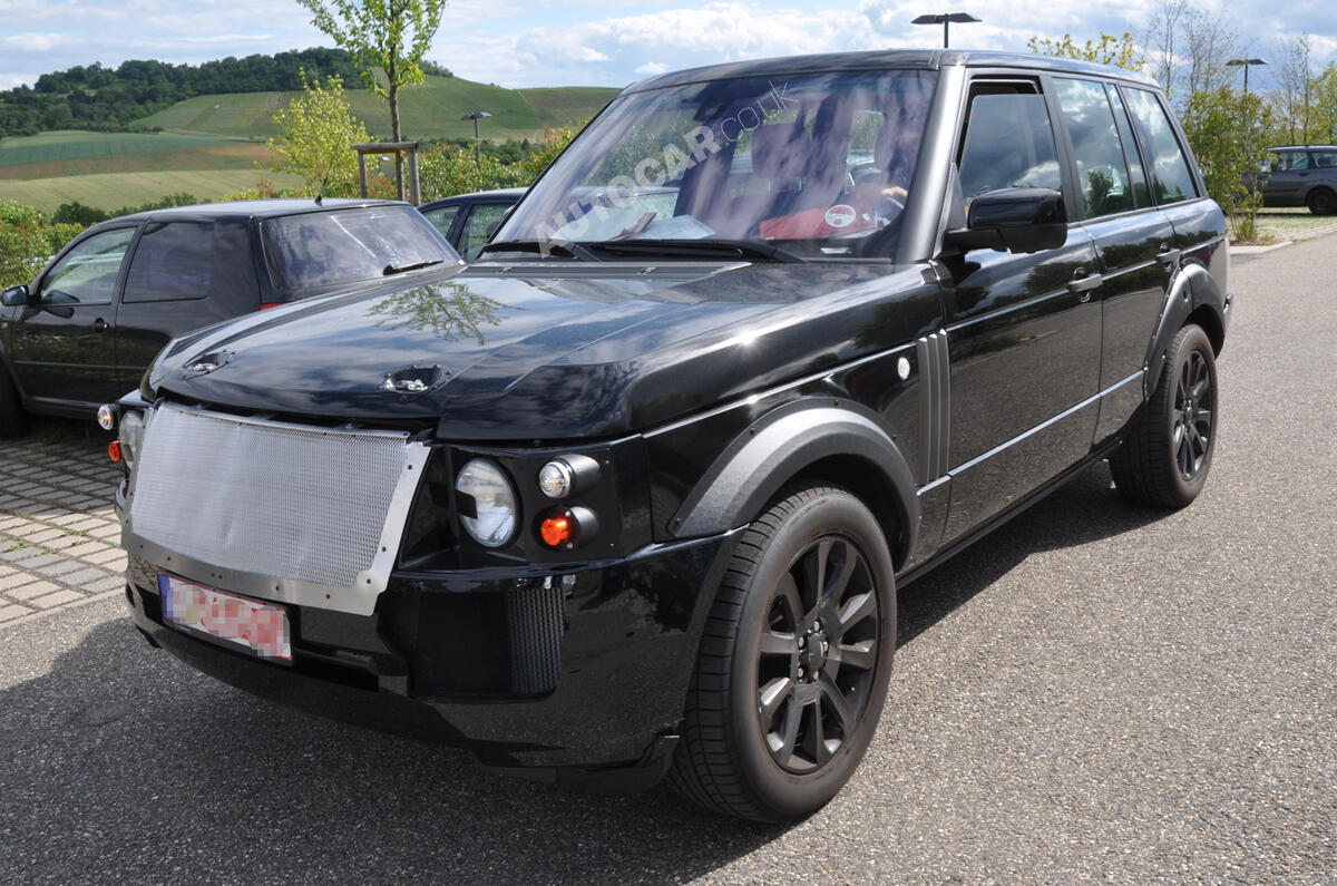 New Range Rover hybrid scooped