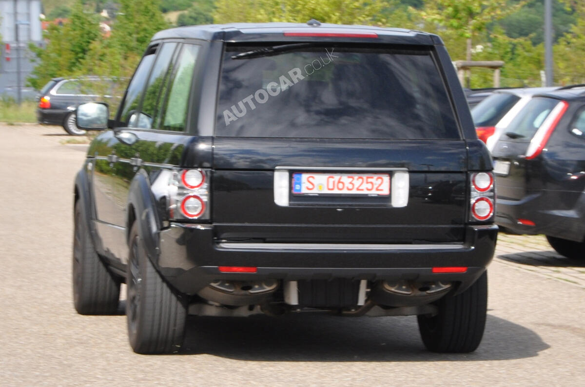 New Range Rover hybrid scooped