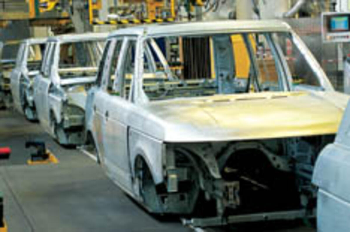 Next Rangie "half a tonne lighter"