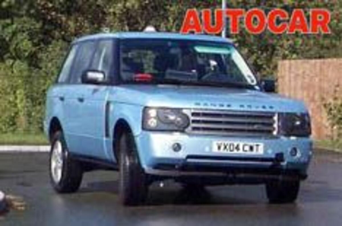 Range Rover gets a grilling