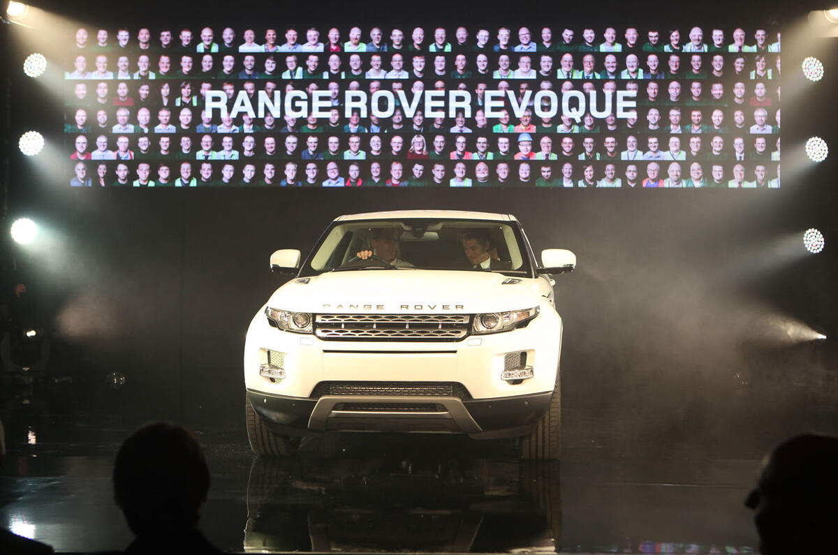 Range Rover Evoque production starts Range Rover Evoque production starts