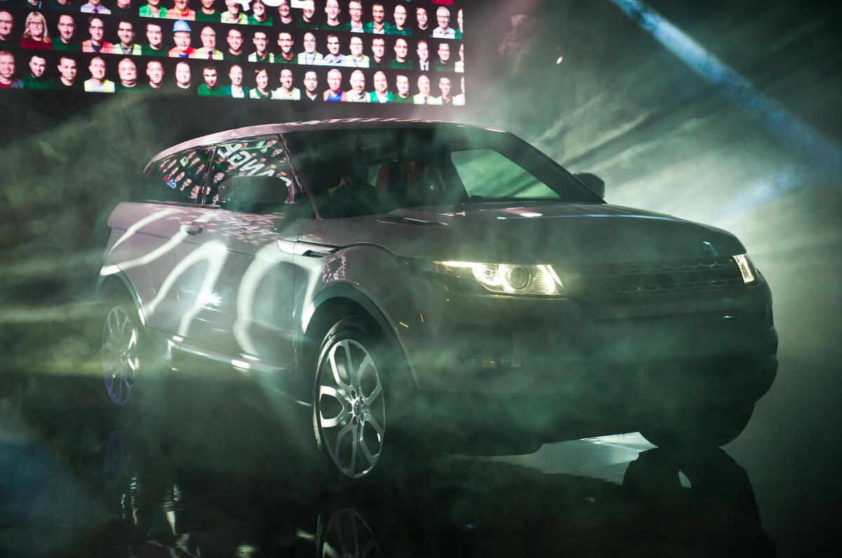 Range Rover Evoque production starts Range Rover Evoque production starts
