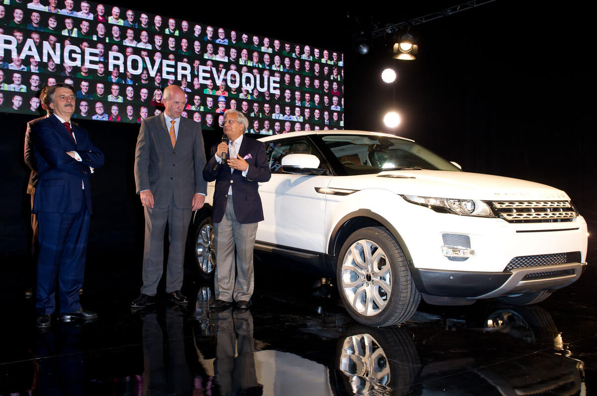 Range Rover Evoque production starts Range Rover Evoque production starts