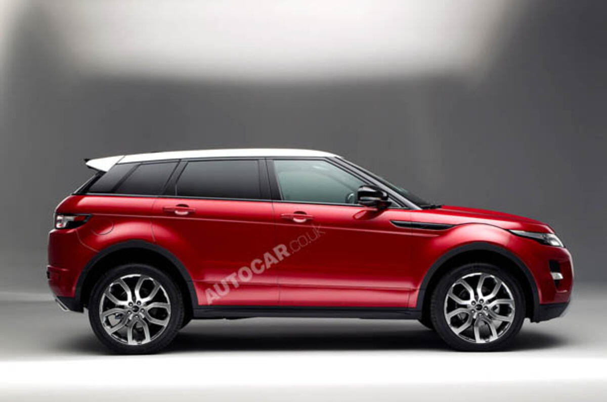 no title LA motor show: Range Rover Evoque 5dr