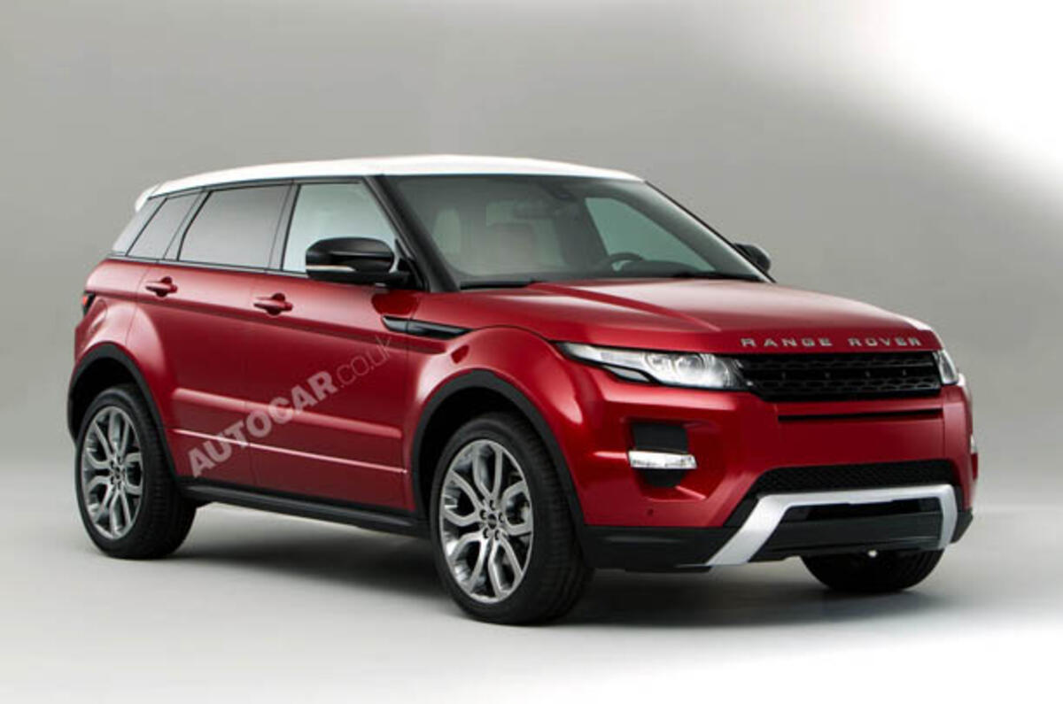 no title LA motor show: Range Rover Evoque 5dr