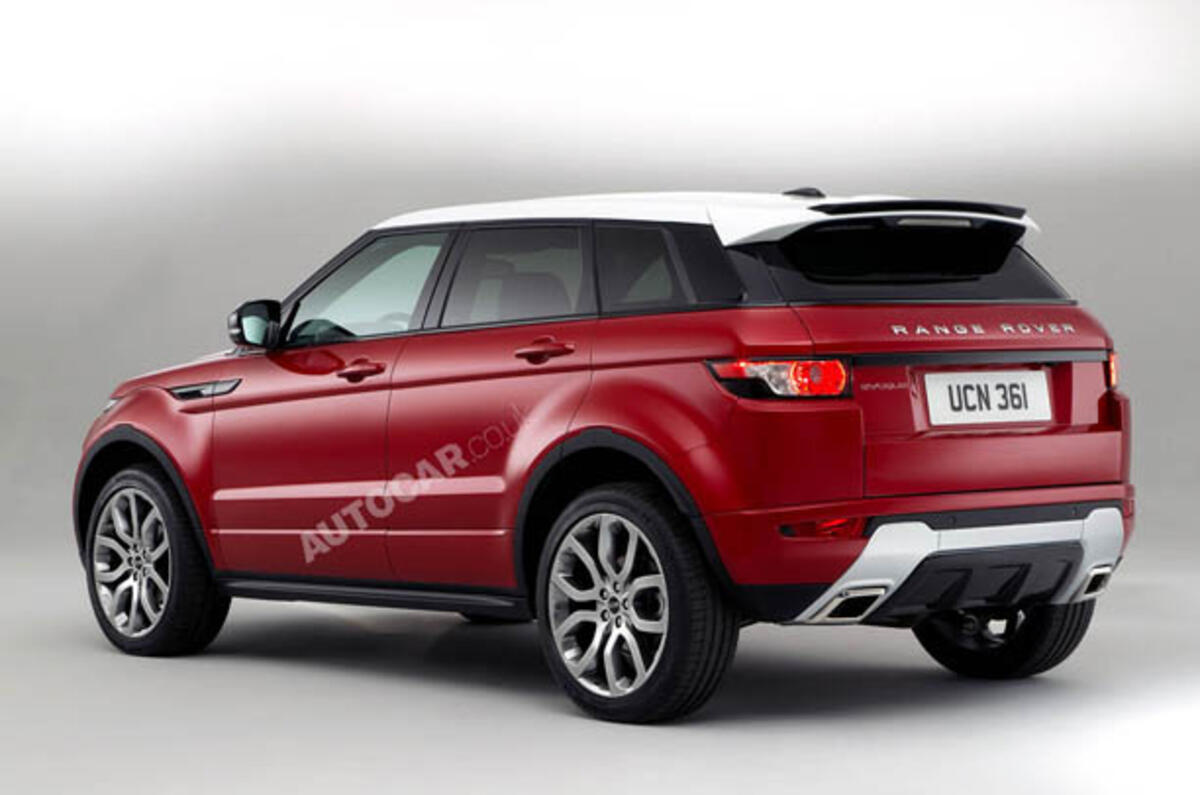 no title LA motor show: Range Rover Evoque 5dr