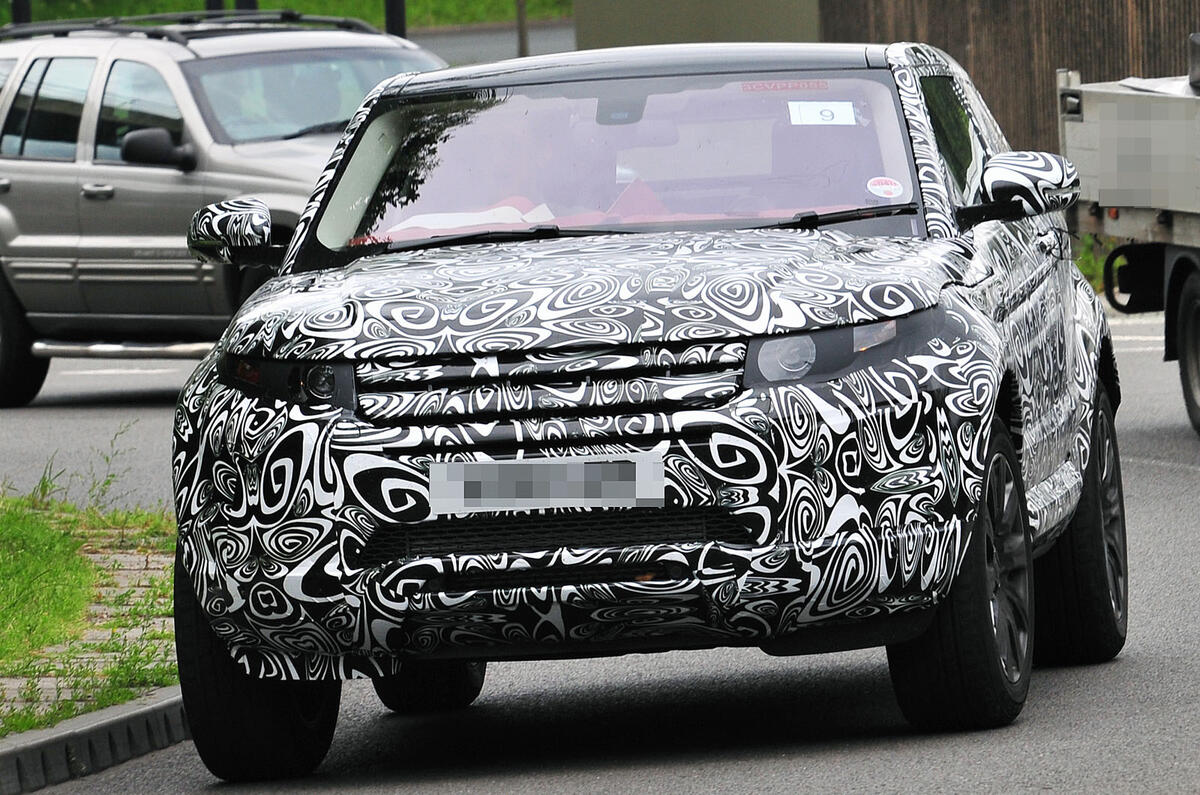 Range Rover Evoque: new pics