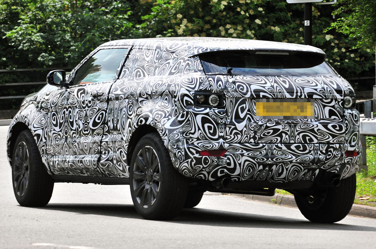 Range Rover Evoque: new pics