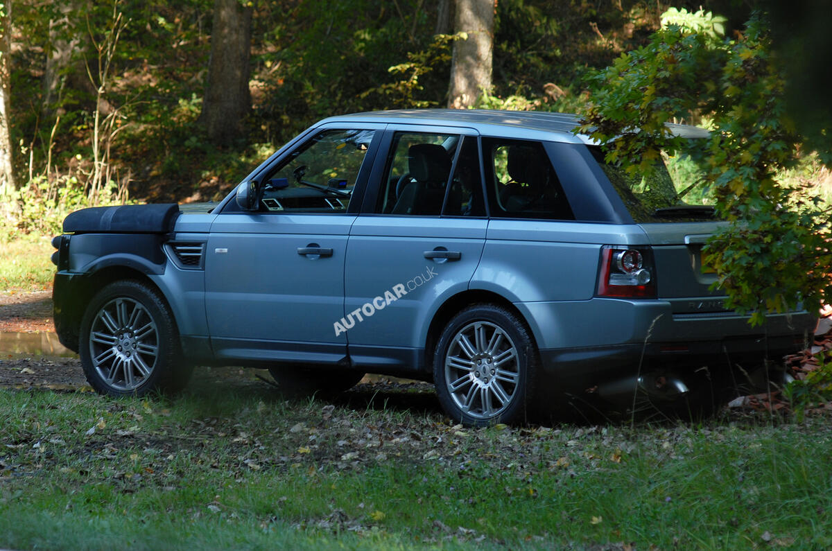 New Range Rover Sport scooped