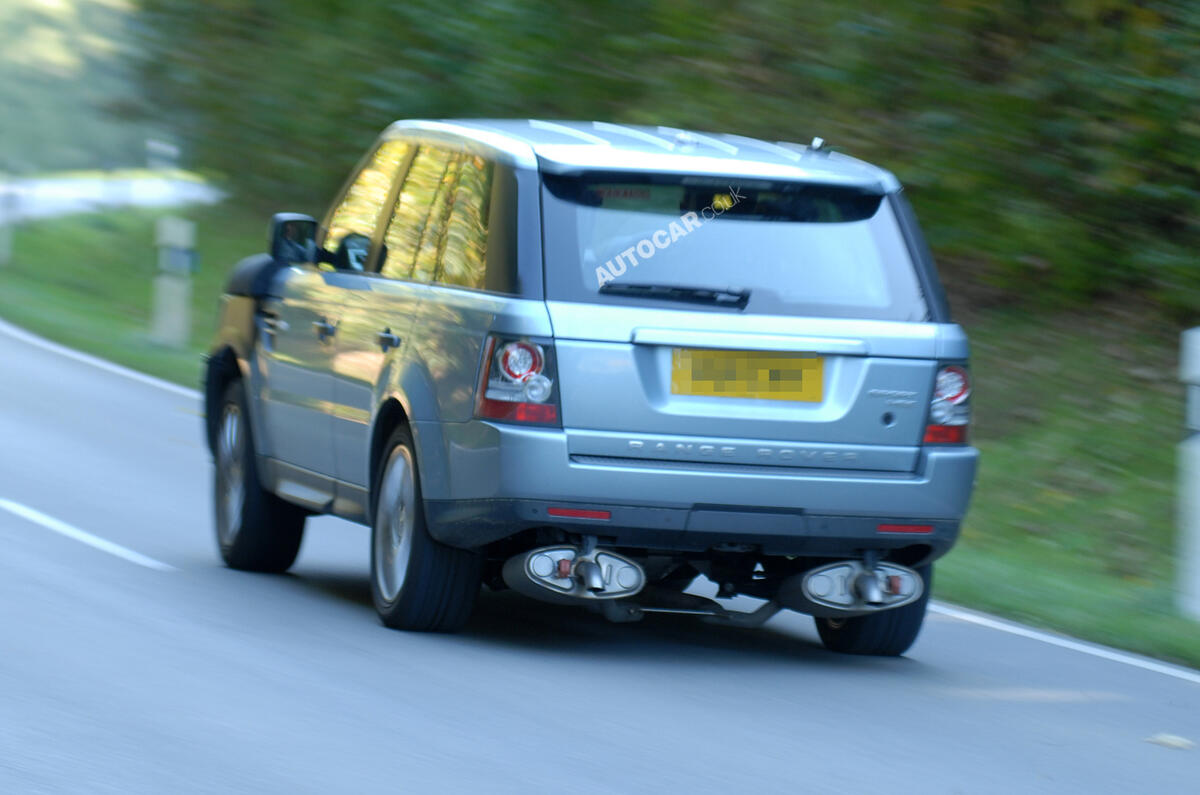 New Range Rover Sport scooped