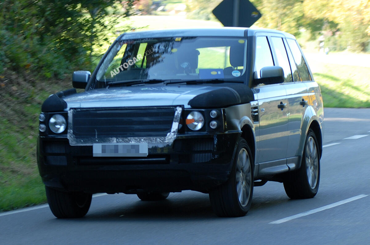 New Range Rover Sport scooped