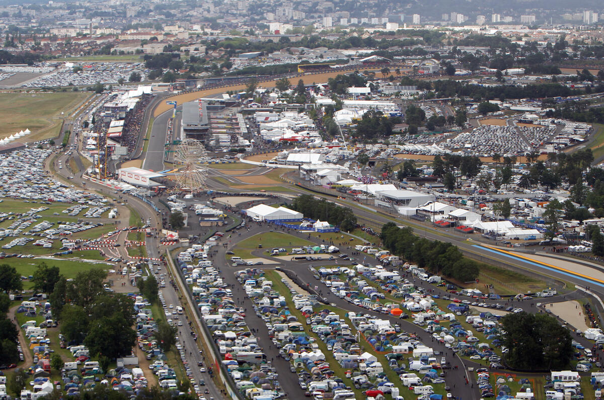 no title Le Mans 2013 from the air