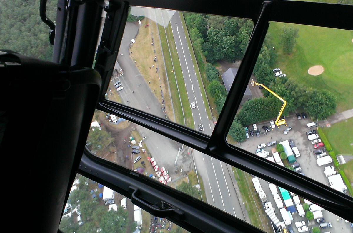 no title Le Mans 2013 from the air - work in progress