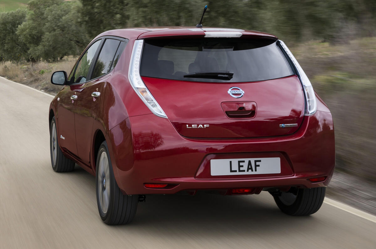 no title Facelifted Nissan Leaf to offer battery leasing