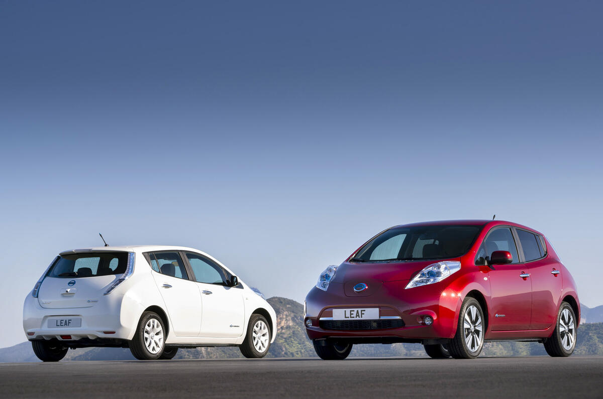 no title Facelifted Nissan Leaf to offer battery leasing