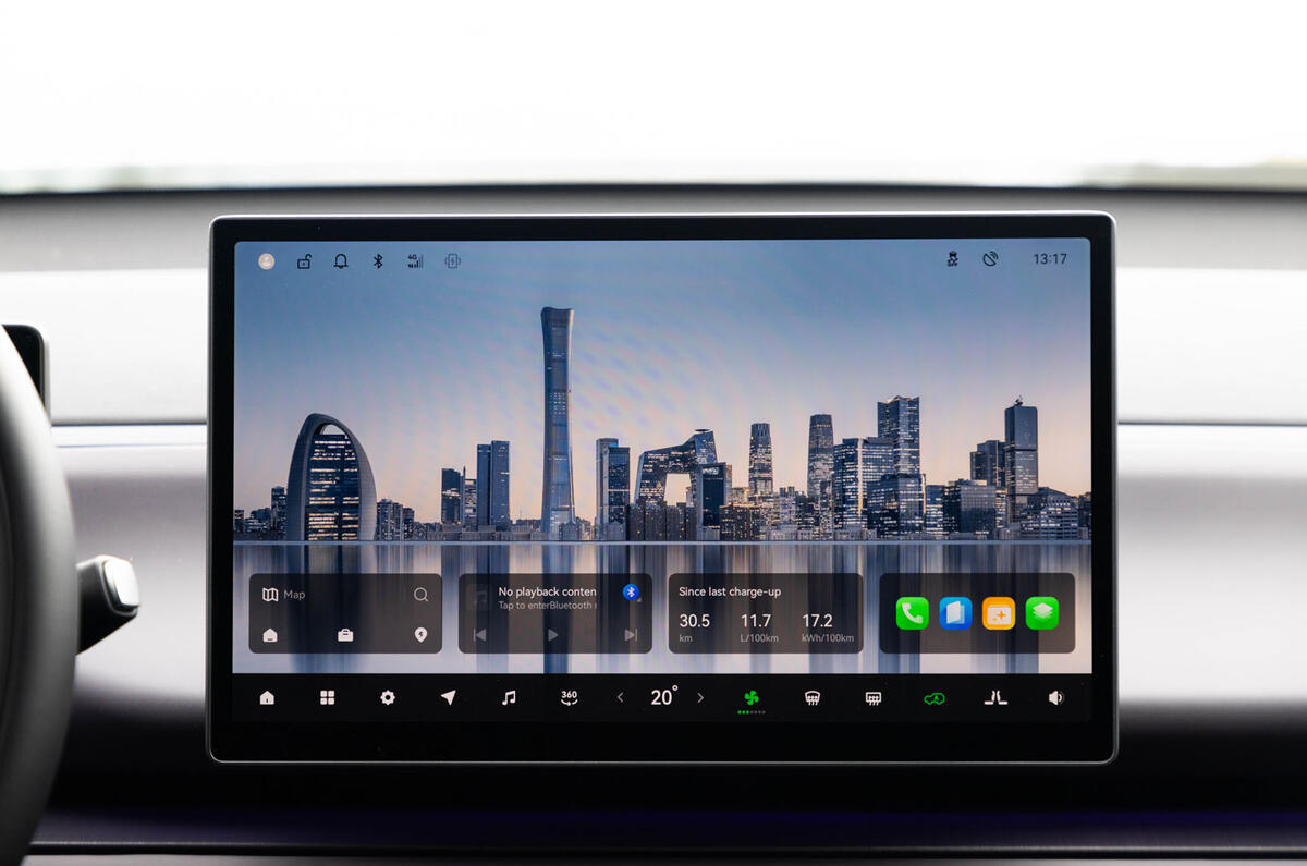 Leapmotor C10 REEV 2025 Review infotainment 19 Leapmotor C10 REEV 2025 Review infotainment 19