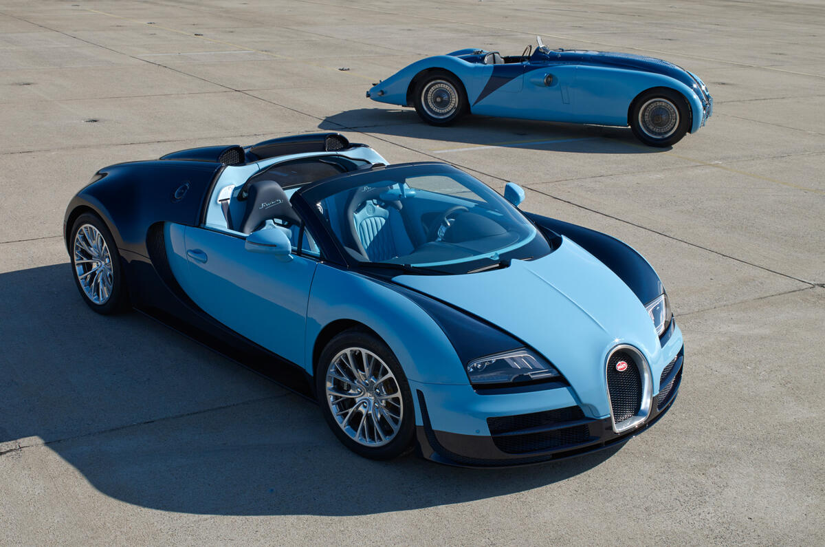 no title Bugatti Veyron 16.4 Grand Sport Vitesse Legend Jean-Pierre Wimille revealed