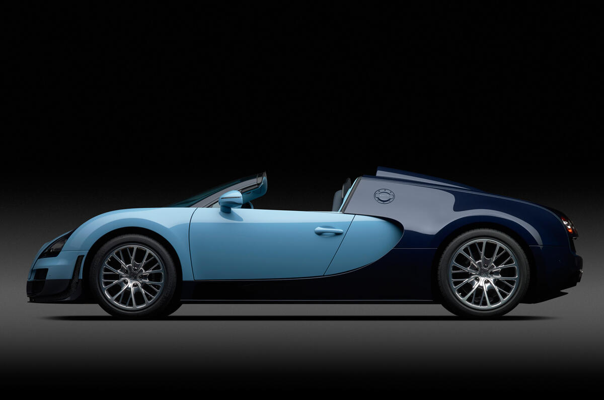 no title Bugatti Veyron 16.4 Grand Sport Vitesse Legend Jean-Pierre Wimille revealed