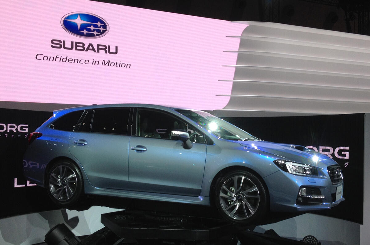 no title Subaru Levorg sports tourer concept unveiled