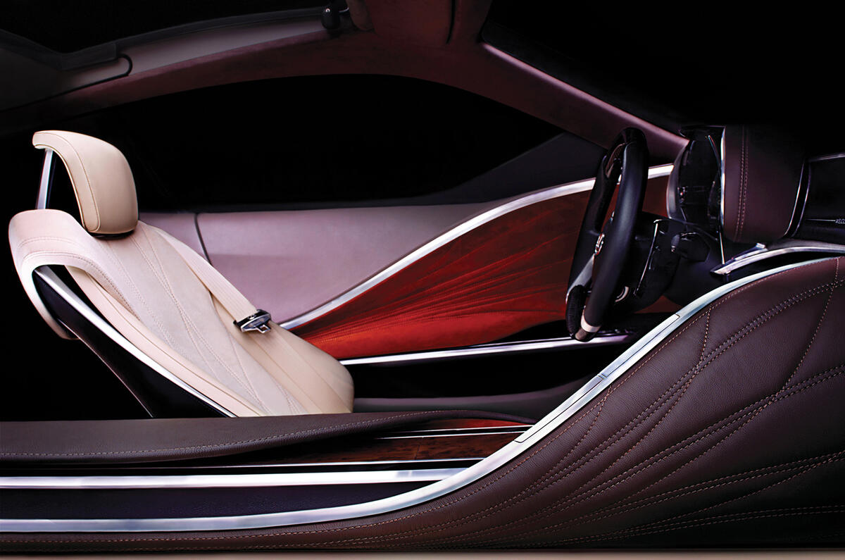 Lexus shows new interior design