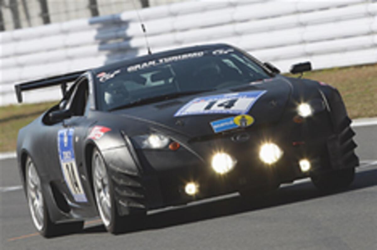 Lexus LF-A shown at Fuji