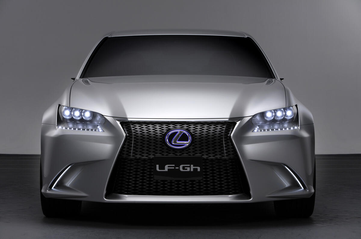 New York motor show: Lexus LF-Gh concept
