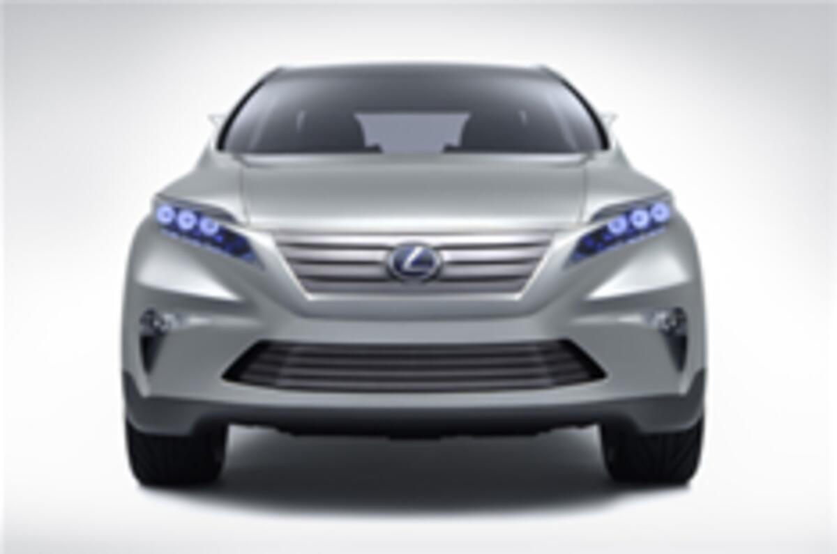 Lexus previews next RX 4x4
