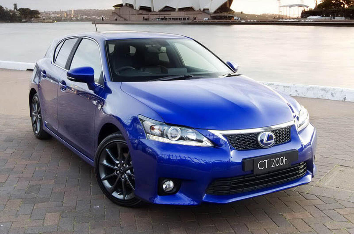 Lexus reveals CT200h F Sport